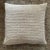 Wool and Linen Accent Pillow With Down Feather Insert For Sale - Image 10 of 11