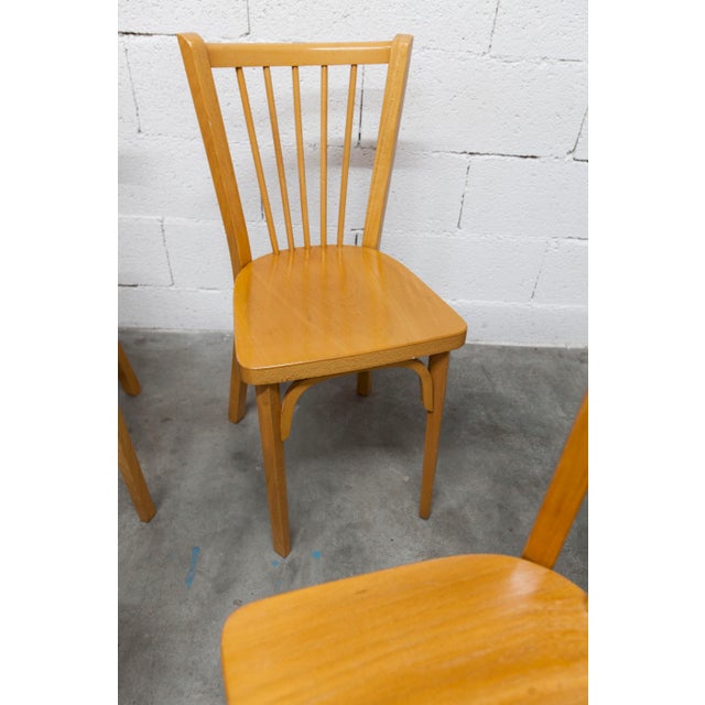 Model 153 Bistro Chairs from Baumann, 1981, Set of 4 For Sale - Image 11 of 18