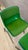 Green Mid-Century Modern Green Plastic Conference Chairs in Chrome Frame, Italy, 1985, Set of 2 For Sale - Image 8 of 11
