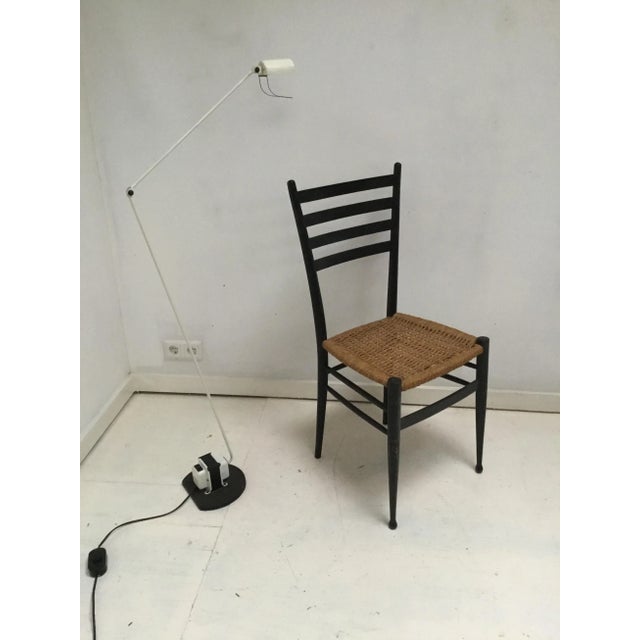 Vintage Italian Wooden Dining Chair , in Very Good conditions. Designed 1960 to 1969 Labeled with Country of Origin