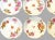 Antique French Limoges Floral & Gold Porcelain Bowls - Set of 8 For Sale - Image 14 of 14