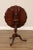Henkel Harris Chippendale Style Mahogany Tilt Top Pie Crust Table For Sale - Image 10 of 12
