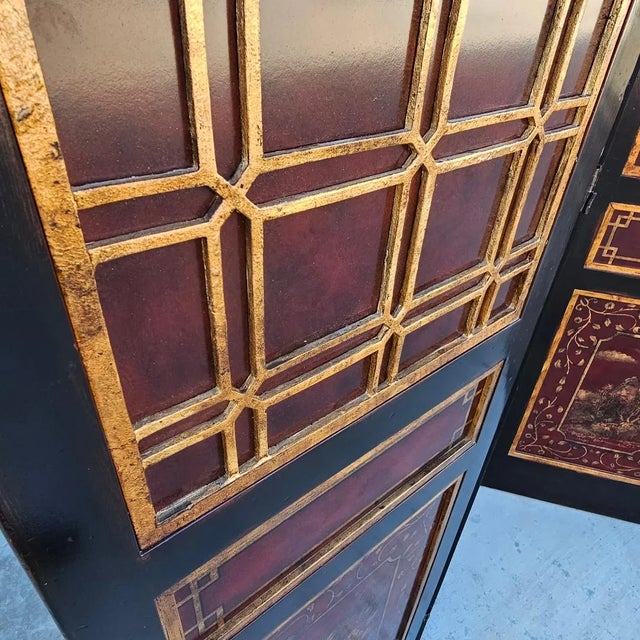 1990s French Wood Room Divider For Sale In Los Angeles - Image 6 of 12