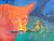 2000 - 2009 Expressionist Pastel of a Dog Carrying a Burning Stick, Signed Ma For Sale - Image 5 of 12