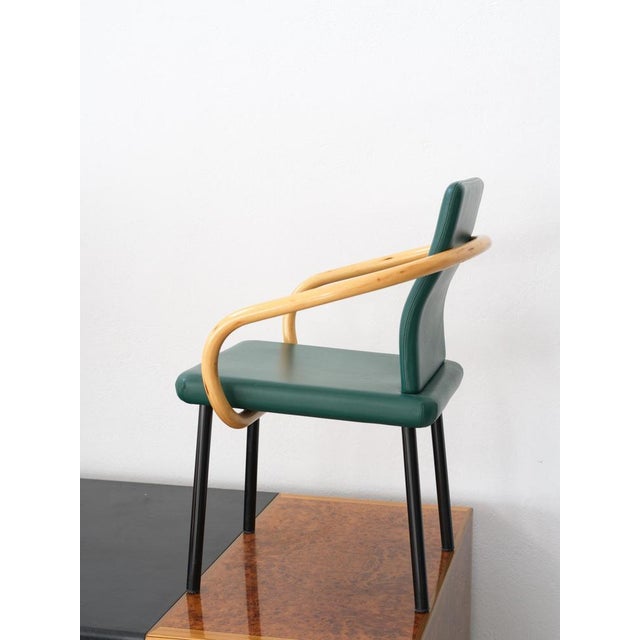 Ettore Sottsass The Mandarin Armchair by Ettore Sottsass for Knoll, 1986 For Sale - Image 4 of 7