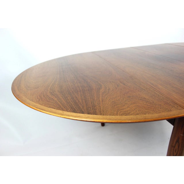 Rosewood Dining Table, 1960s For Sale - Image 9 of 10