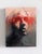 Abstract Cipher by Josh Sorrell | Oil on Panel Portrait of a face with abstract red elements. For Sale - Image 3 of 5