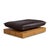 Modern Free Motion Edit 3 Leather Pouf from Koinor For Sale - Image 3 of 12