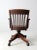 Antique Johnson Chair Co Swivel Desk Chair For Sale - Image 4 of 11