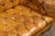 Early 20th Century Tufted Caramel Leather Chesterfield Sofa For Sale - Image 10 of 15