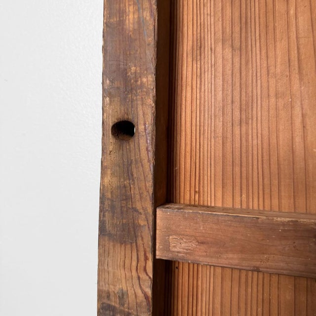 This original Japanese sliding door has exactly the kind of scale that instantly completes a wall. Dimensions: height 179...