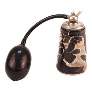 Vintage 1960s Solid Marble Perfume Dispenser With Atomizer For Sale