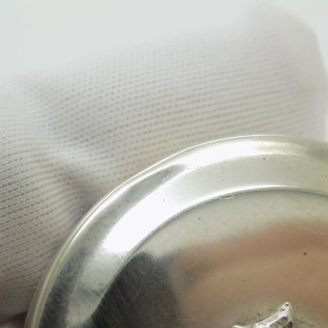 Vintage Italian Handmade 925 Sterling Silver Pill Snuff Trinket Box, Alessandria, 1970s For Sale - Image 15 of 17
