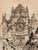 Gothic Ernest D. Roth Signed Etching “St. Pierre, Beauvais” French Gothic Cathedral Art For Sale - Image 3 of 12
