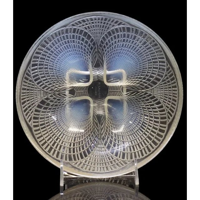 French art glass "Coquilles" designed by René Lalique (French, 1860-1945), c. 1924 Master bowl, model number 3201, approx...