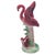 Pair of Mid 20th Century Ceramic Miniature Pink Flamingo Tabletop Statue by Leftons For Sale - Image 12 of 17