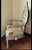 Islamic Mid 20th Century Handcrafted Syrian Mother of Pearl & Abalone Inlaid Moorish Armchair | Damascus Style | Carved Hardwood Accent Chair For Sale - Image 3 of 12