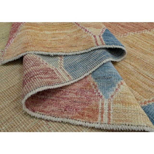 Textile Turkish Oushak Rug 10'2" x 14'5" #18543 For Sale - Image 7 of 8
