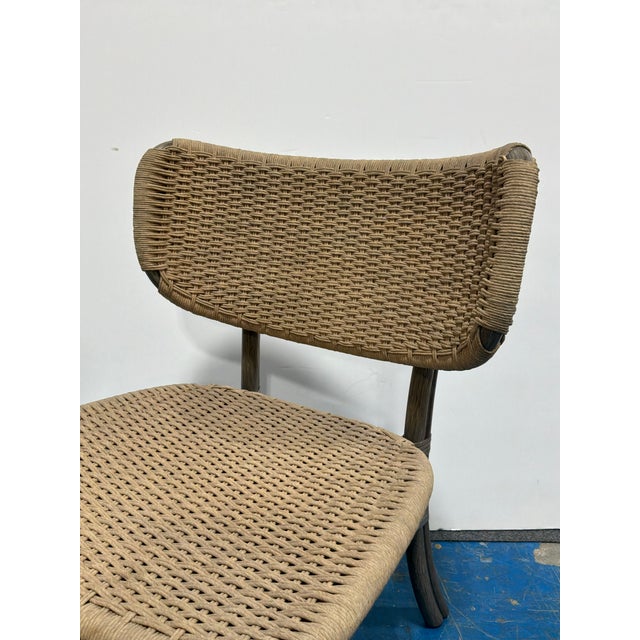 Mid-Century Modern Baker McGuire / Barbara Barry Hanalei Dining Chair For Sale - Image 3 of 6
