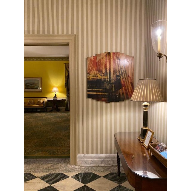 Hugo Garcia-Urrutia, Rays of City Light, Photograph on Maple Wood, 2024 For Sale - Image 4 of 12