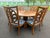 Brown Century Furniture Coastal Round (60 Inch) Dining Table and 6 Chairs- On Caster Wheels For Sale - Image 8 of 12