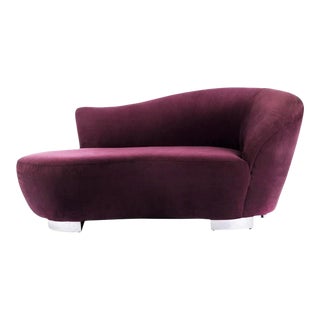 Petite Cloud Sofa or Chaise Lounge by Vladimir Kagan for Weiman For Sale