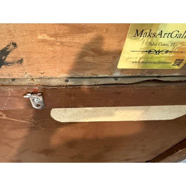 1907 American-Sweden Artist Gustav W. Leufstedt 1867-1909 Antique Landscape Art For Sale - Image 10 of 13