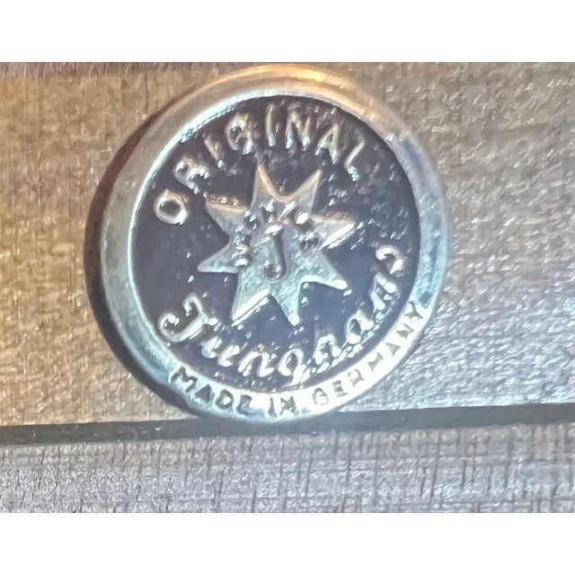 Art Deco Antique Art Deco German Junghans Mantle Westminster Chime Clock For Sale - Image 3 of 11