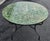 Moroccan 48" Handcrafted Tamegroute Green Moroccan Mosaic Table For Sale - Image 3 of 7