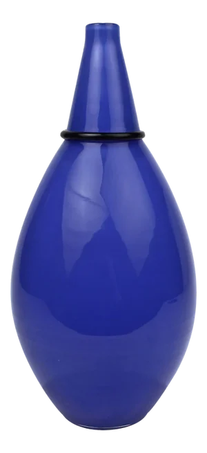 Blue Murano Glass Vase by Tagliapietra & Angelin for Effetre International, 1985