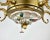 Vintage Porcelain Chandelier & Sconces, Italy, Set of 3 For Sale - Image 9 of 10