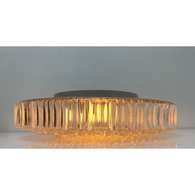 Large Bubble Glass Flush Mount Lamp by Motoko Isshi for Staff, 1970s For Sale - Image 11 of 18