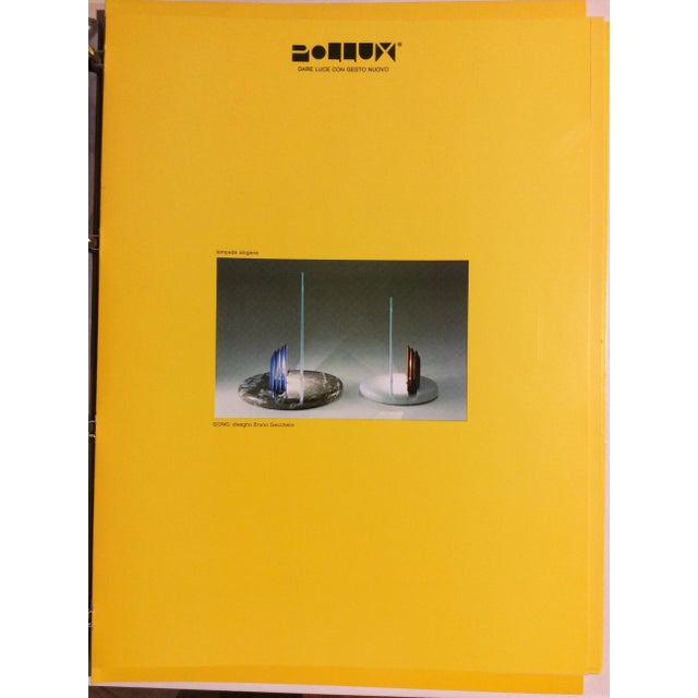 Gong Lamp by Bruno Gecchelin for Skipper, 1980s For Sale - Image 9 of 11