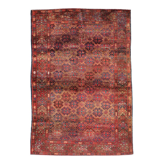 Galerie Shabab Collection Mid-20th Century Afghan Baluch Rug For Sale
