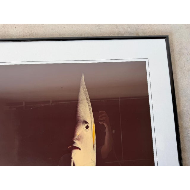 Large - 1980s David Leach “Angel Profile” Limited Edition Fine Art Photography, Signed & Numbered 28/250, Framed For Sale - Image 15 of 16