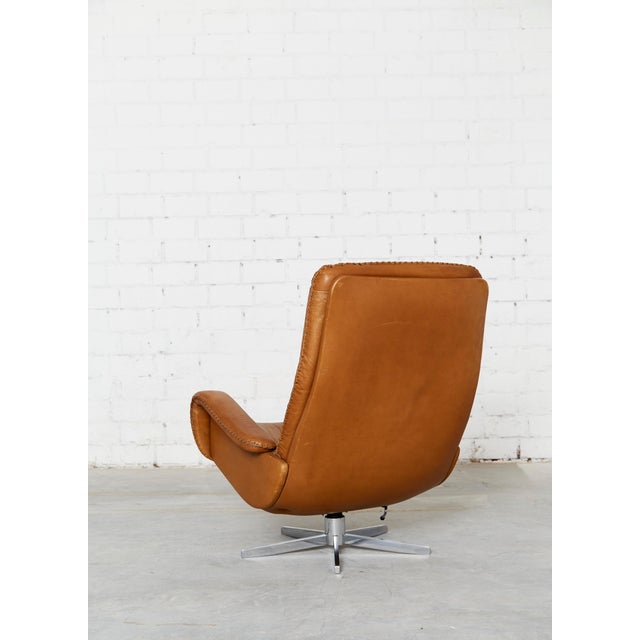 Mid-Century Modern S231 James Bond Swivel Armchair from de Sede, 1960s For Sale - Image 3 of 18