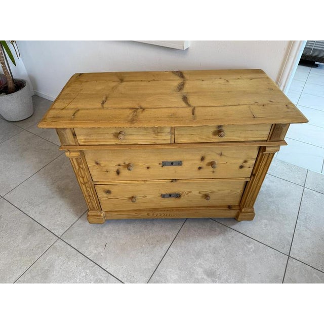 Antique Gründerzeit Chest of Drawers, 1890s For Sale - Image 4 of 10