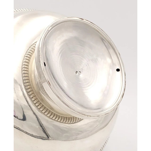 Early 19th Century Late 19th Century Danish Silver Hot Water Dish For Sale - Image 5 of 9