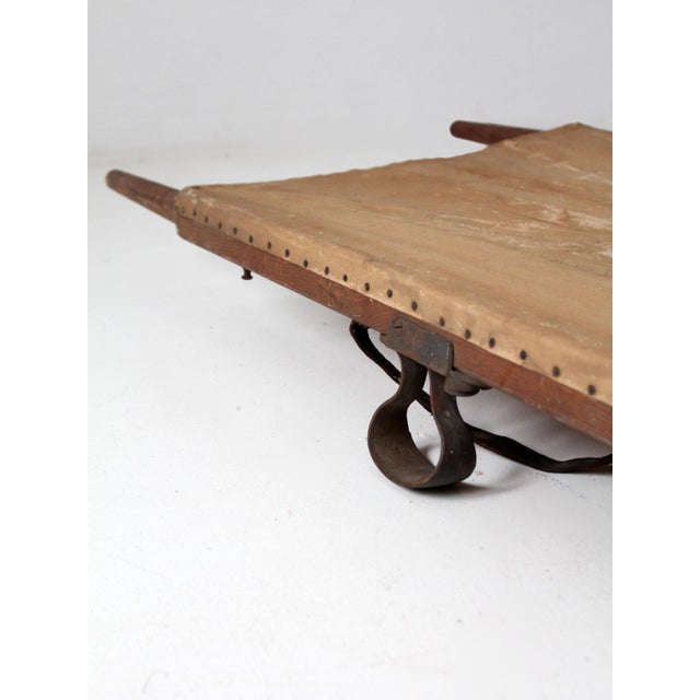 Antique Medical Stretcher | Chairish