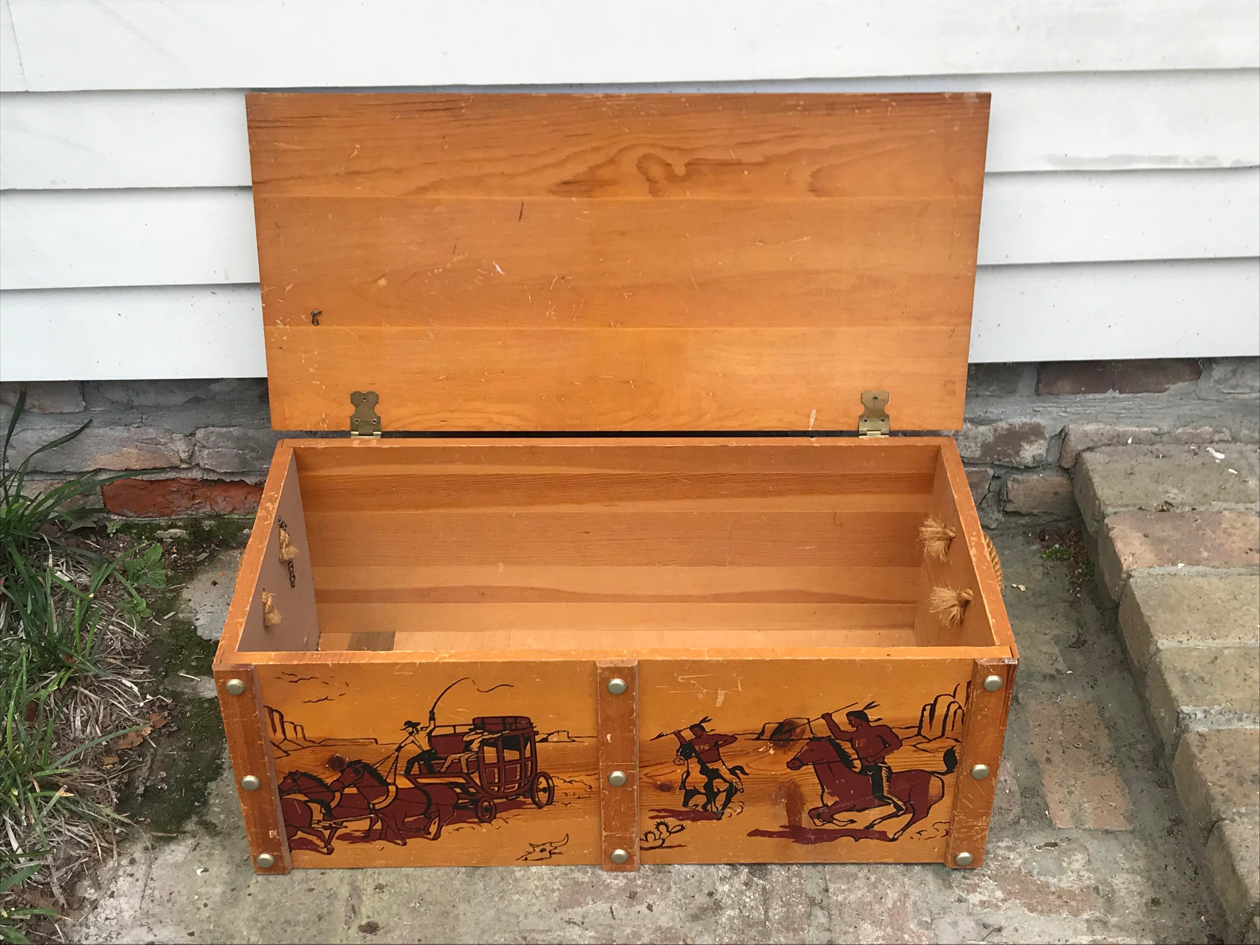 Wooden toy chests for sale Clearance