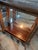Lighted Vintage Two Door Curio/Console Cabinet For Sale - Image 4 of 8