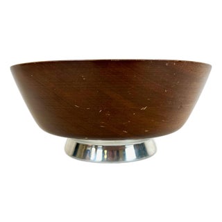 Mahogany Bowl by Richard Hudson for Quentin Company, 1960s For Sale