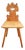 Neo-Baroque Folk Art Plank Chair Awith Vegetable Ornamentation, Italy, 1950 For Sale