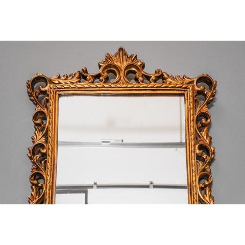 Baroque Style Mirror, 1800s For Sale - Image 6 of 11