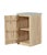 Eclipse Outdoor Solid Teak Natural Look Wood Cabinet - Outdoor For Sale - Image 4 of 12
