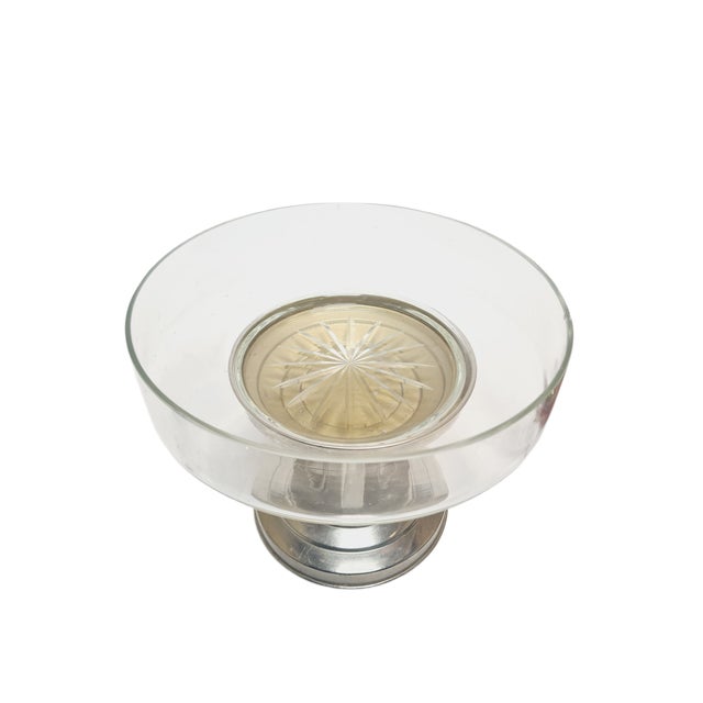 Silver Art Deco Bowl on Stand, Germany, 1930s For Sale - Image 8 of 10