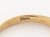 Metal Modernist Ruby and Diamond 14k Yellow Gold Ring For Sale - Image 7 of 8