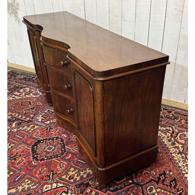 Antique Victorian Mahogany Sideboard, 1800s For Sale - Image 13 of 18