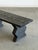 Made to Order: Ebonized Oak Zig Zag Bench For Sale In Los Angeles - Image 6 of 9