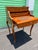 1970s French Louis XV Style Burl Wood Cylinder Roll Top Writing Desk With Brass Gallery and Ormolu Mounts For Sale In Naples, FL - Image 6 of 12